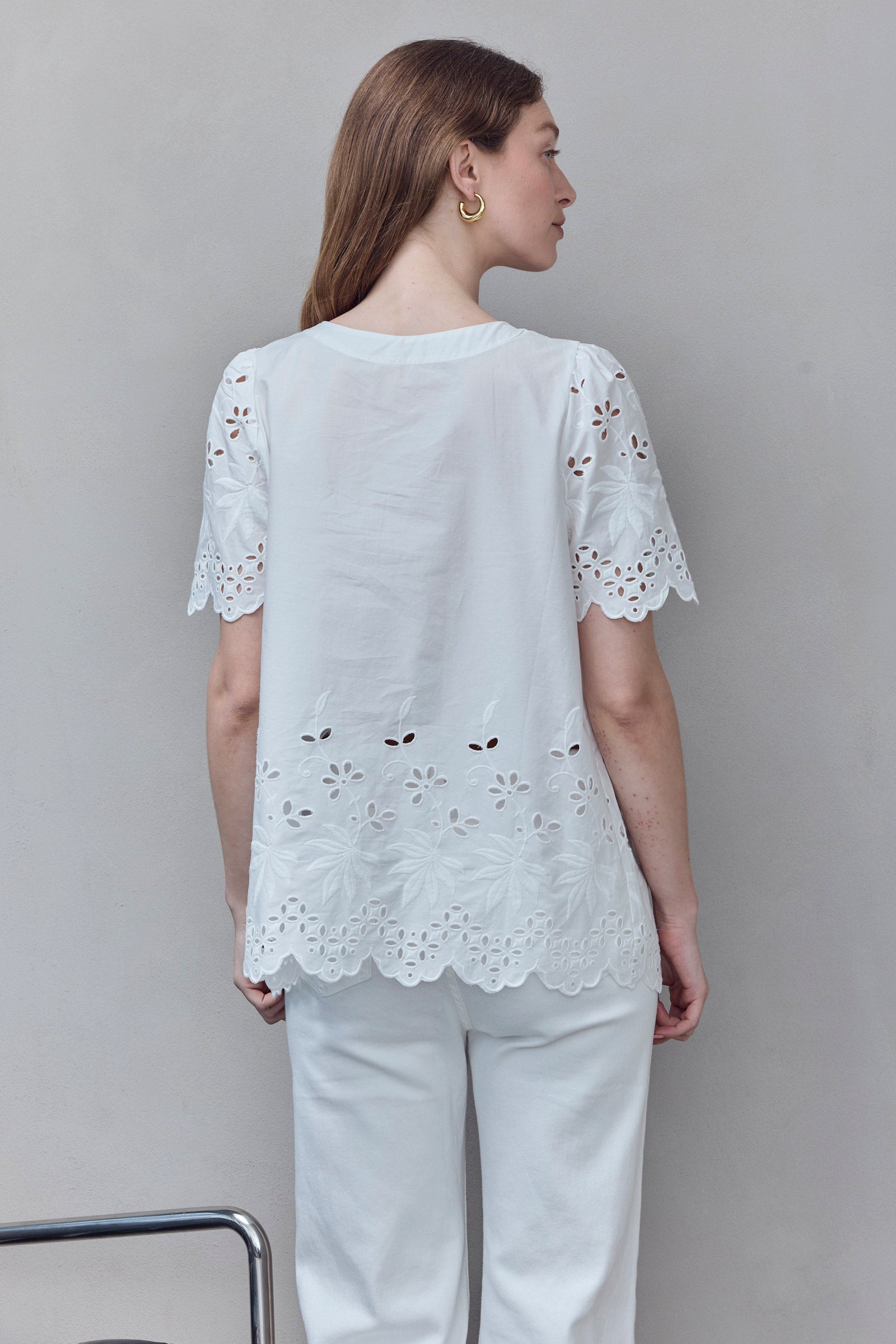 Sun Meadow Eyelet Blouse