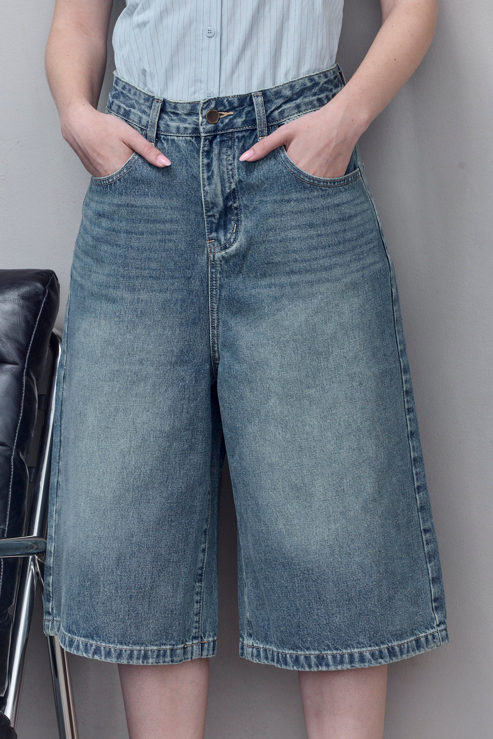 【INCHANT ME】282 Vintage Bermuda Denim Pants s-l1200.jpg