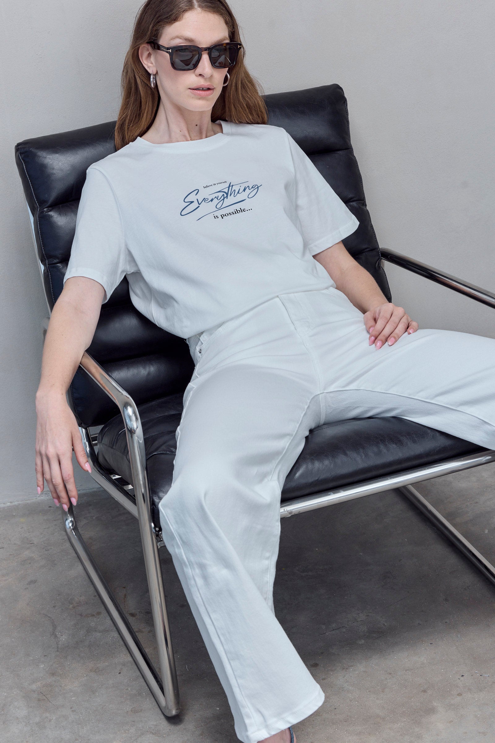 The White Possible Tee