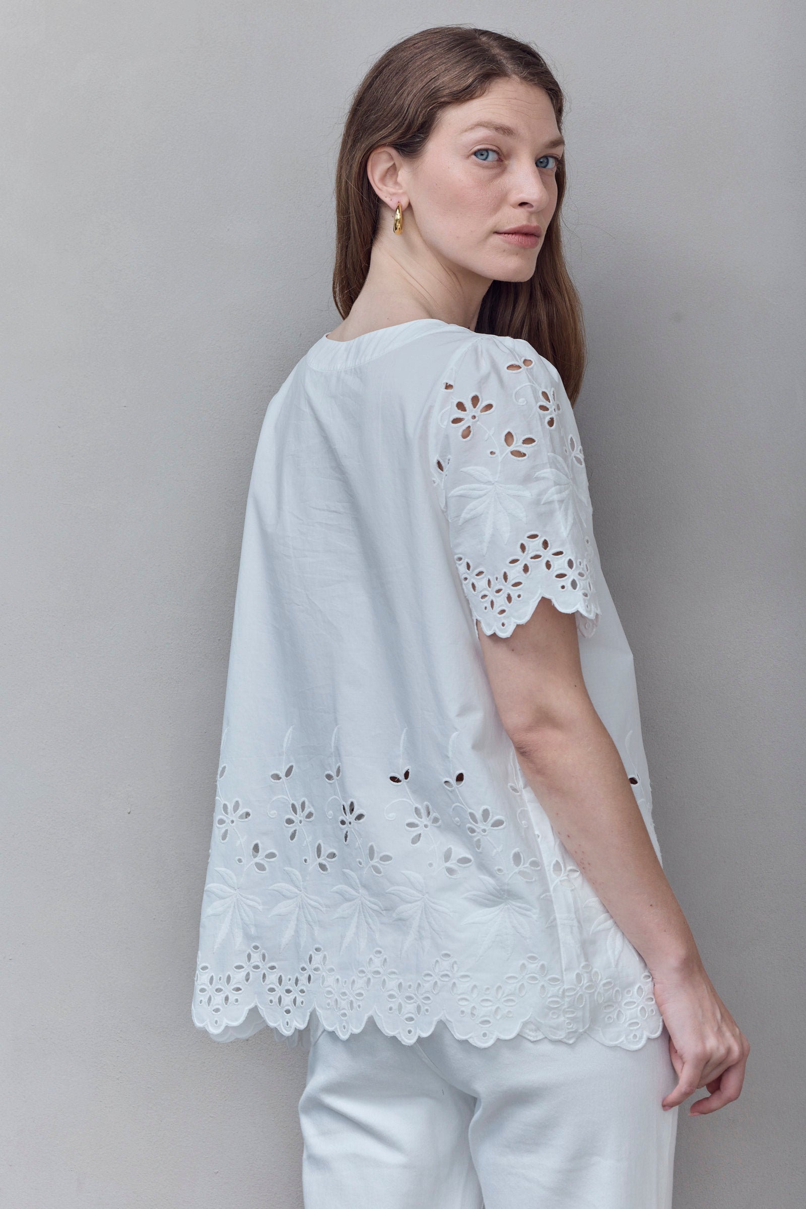 Sun Meadow Eyelet Blouse