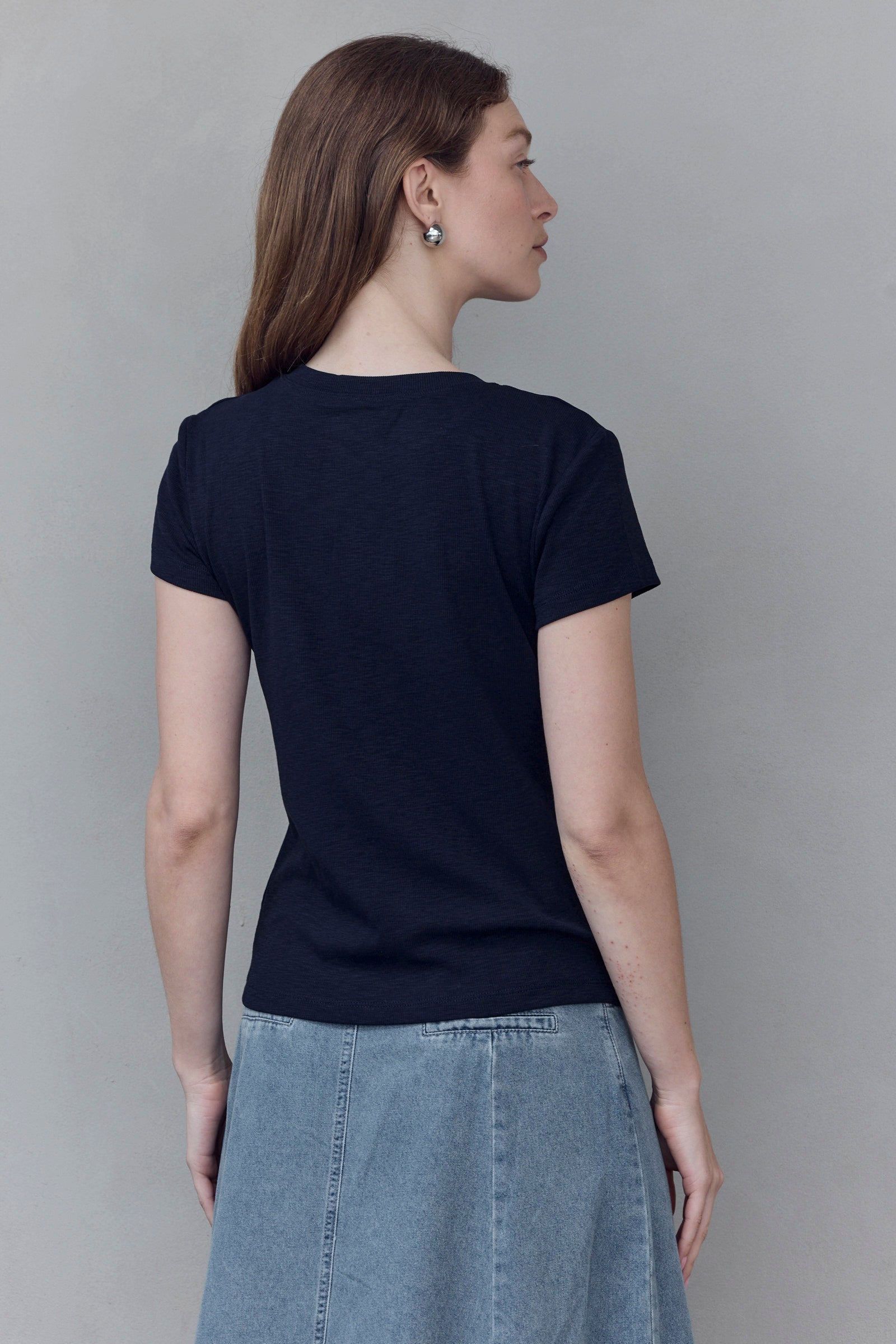 Navy Hanely Tee